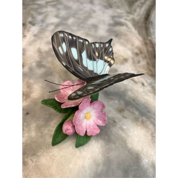 Franklin Mint Graphium Swallowtail Butterfly #vintage #collector #mothers day - Picture 3 of 4
